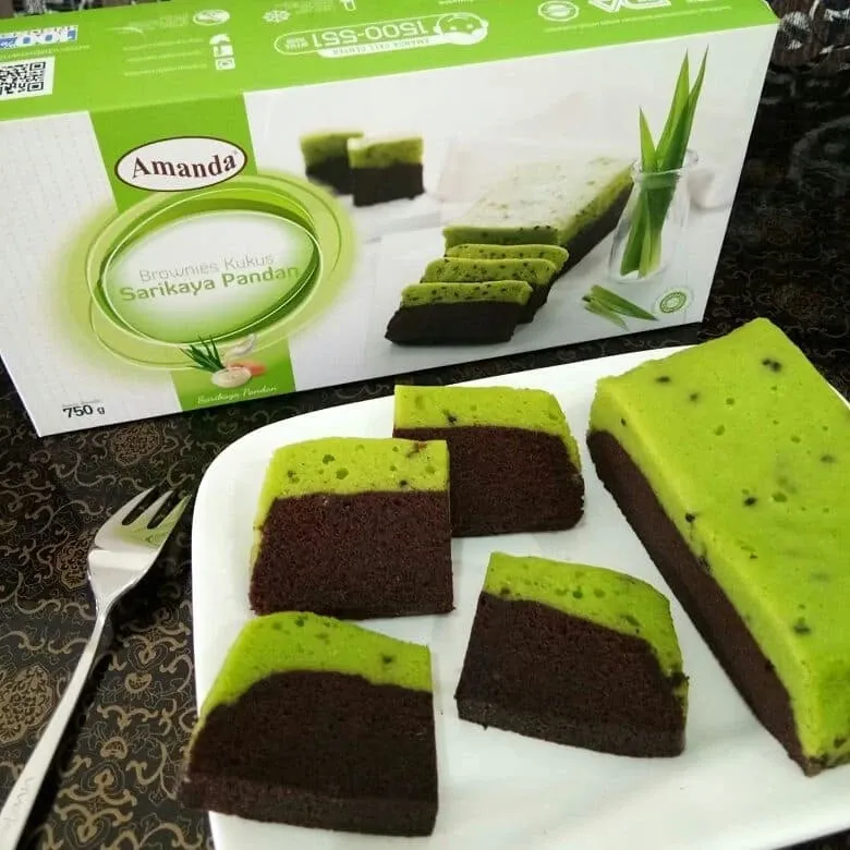 Amanda Brownies Sarikaya Pandan